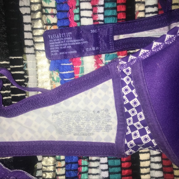 36C Purple Bra Lot Bundle - Picture 3 of 3